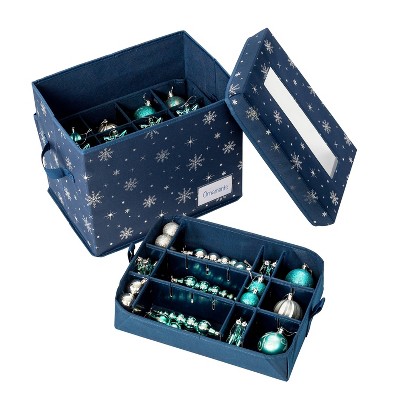 Honey-Can-Do 36pc Deluxe Ornament Cube