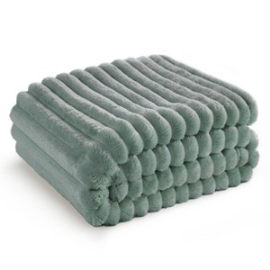 Bedsure GentleSoft Fleece Blanket for Bed - Cozy Soft Blankets for Women, Christmas Birthday Gifts for Women Men Teen, Room Home Boho Fall Decor - 1 of 4