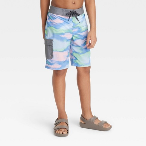 Boys husky swim trunks on sale