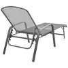 vidaXL Sunlounger Anthracite E-coated, powder-coated steel Adjustable - 4 of 4