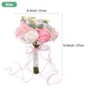 Unique Bargains Artificial Wedding Decor Lightweight Artificial Flower Bouquet 1 Pc - 3 of 4