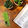 Dicksons Today I Saw A Butterfly Lime Green 6 inch Paper Tussled Bookmark with Coin Pack of 15 - 4 of 4