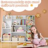 DIYSET 4-Tier Wooden Toy & Book Organizer, Sturdy Storage Shelf for Nursery, Playroom, & Kids' Bedroom - 2 of 4