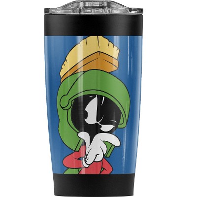 Looney Tunes Marvin The Martian Steel Tumbler 20oz Coffee Travel Mug