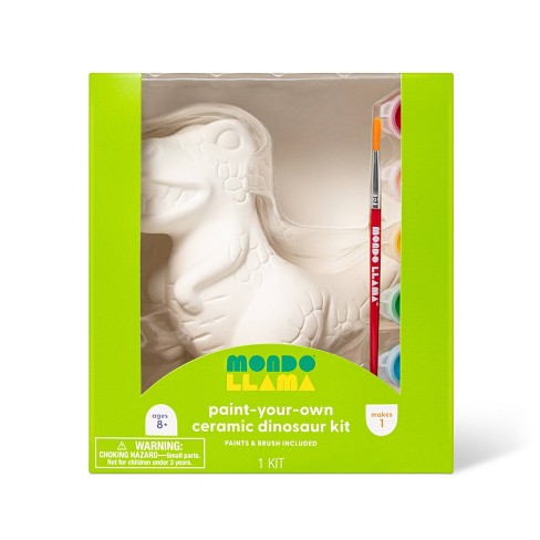 Paint-your-own Ceramic Dinosaur Craft Kit - Mondo Llama™ : Target