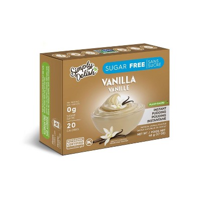 Simply Delish Vanilla Natural Pudding and Pie Filling, 1.6 OZ
