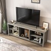 TV Stand For 60 Inch TV Media Console Entertainment Center Cabinet With Storage Open Shelves For Living Room Office - 3 of 4