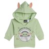 Star Wars Mandalorian Baby Yoda 3 Piece Set: Hoodie Bodysuit Pants - 2 of 4