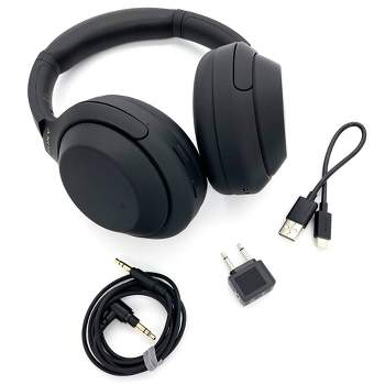 Sony WH-1000XM4 Wireless Noise Canceling Over-the-Ear Headphones with  Google Assistant - Black 