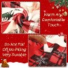 Lomsoe Christmas Blanket, Christmas Throw Blanket Deer Pattern Comfortable Flannel Warm Winter Cabin Throw for Bed Sofa Kids Christmas Gift. - 4 of 4