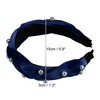 Unique Bargains Women's Braided Faux Pearl Velvet Headband Hairband Accessories 1.2" Wide 1 Pc - 4 of 4