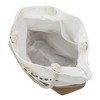 Northlight 19.25" Corona Canvas and Burlap Beach Tote Bag with Rope Handles - 4 of 4