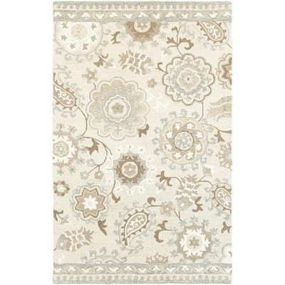 Oriental Weavers Craft 93005 Ivory/ Grey Indoor Area Rug - 3'6" x 5'6"