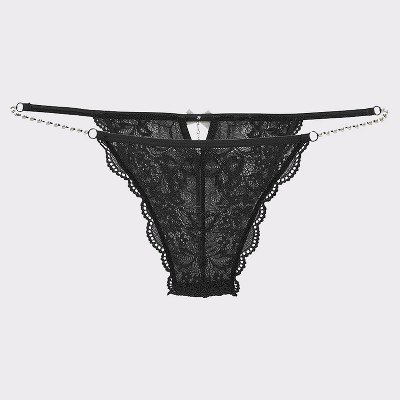 Women's Pearl Accent Cheeky Panty - LASCANA