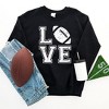Simply Sage Market Women's Graphic Sweatshirt Love Football - 2 of 2