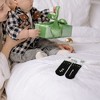 Pavilion Gift Company - Green Silly Monster - 0-12 Month Non-slip Baby Socks - Socks - 4 of 4