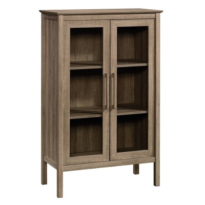 Anda Norr Display Cabinet Sky Oak - Sauder