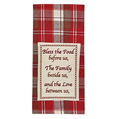 Park Designs Fireside Plaid Decorative Dishtowel Set of 2