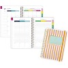 Emily Ley for At-A-Glance Weekly/Monthly 6.75"x8.875" Pink Stripe with Foil Student Small Planner - 2 of 4