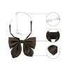 Allegra K Women's Pre-tied Bowknot Solid Color Bowtie School Uniform Bow Ties - 4 of 4