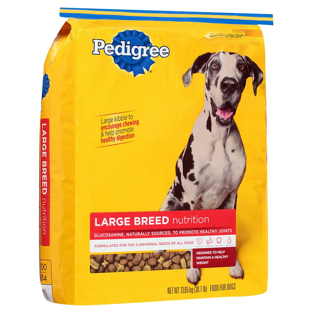 UPC 023100314846 product image for Pedigree Large Breed Nutrition Chicken Dry Dog Food 30lb | upcitemdb.com