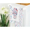 C&F Home Hooray U.S.A. Flowers Embroidered Cotton Kitchen Kitchen Towel - 2 of 3