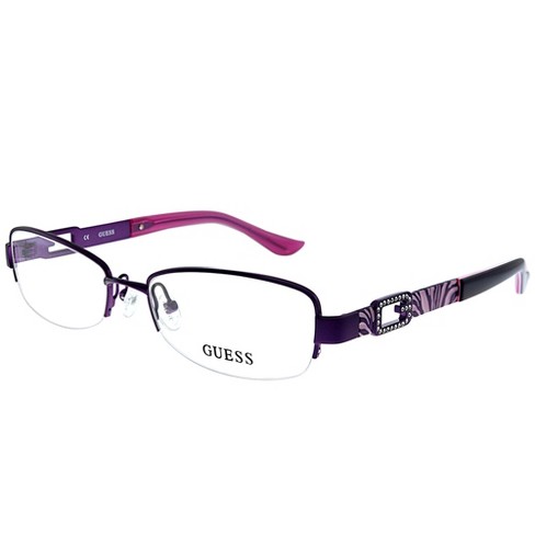 Guess semi rimless clearance eyeglasses