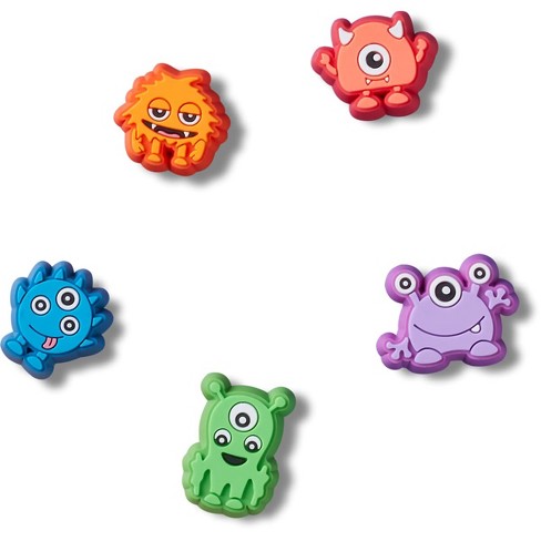 Crocs Jibbitz Kids Tiny Monsters Character Shoe Charms 5pk Target