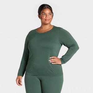 Women's Seamless Long Sleeve Top - All In Motion™ - 1 of 3