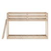 Now Furniture Low Bunk Bed for Kids, Twin over Twin, Engineered Wood - 3 of 4