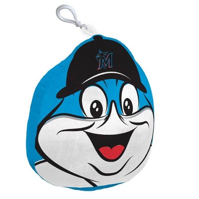 MLB Miami Marlins Plushie Mascot Keychain