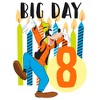 Girl's Disney Goofy 8th Birthday T-Shirt - 2 of 4