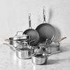Henckels Clad H3 10-pc Stainless Steel Ceramic Nonstick Cookware Set - 2 of 3