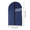 Unique Bargains Dustproof Transparent Window Garment Bag 3 Pcs - 4 of 4