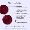 OLLY Muscle Recovery Sleep Gummies with Melatonin, Tart Cherry & Vitamin D - Berry - 40ct - 3 of 4