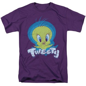 Looney Tunes Tweety Swirl Adult T-Shirt - 1 of 4