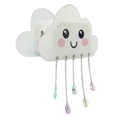 Bioworld Cute Cloud with Jewel Charms Clear Mini Backpack — фото 2