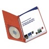 Smead Side Opening PressGuard Report Cover Prong Fastener Letter Red 81752 - 2 of 3