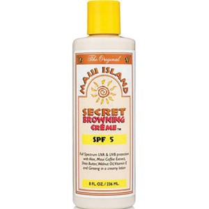 Maui Island Secret Browning Creme Tanning Lotion and Oil - SPF5 - 8oz - 1 of 1