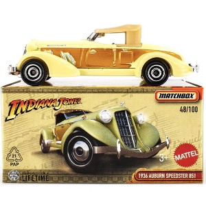 Matchbox 1936 Auburn Speedster 851 Indiana Jones Power Grab New 2025 - 1 of 1