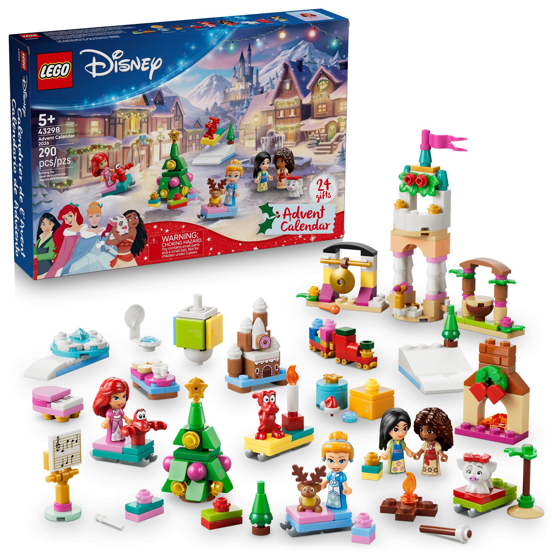 LEGO Disney Princess Advent Calendar 2026 43298