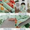 coucheta Multi-size Floral Area Rug for Living Room, Boho Machine Washable Low Pile Soft Non Slip Vintage Carpet, for Bedroom, Dining Room, Office - 3 of 4