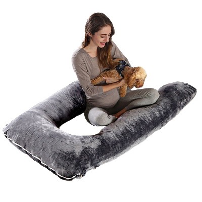 BabyBond Pregnancy Pillows for Sleeping, Full Body Maternity Pillow with Removable Cover