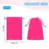 Unique Bargains Velvet Drawstring Pouch Wedding Favor Party Birthday Festivals Gift Packaging Bag 12 Pcs - 2 of 3