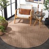 Retreat RTE252 Power Loomed UV Resistant, Stain Resistant, Non-Shedding Indoor/Outdoor Rugs - Safavieh - 3 of 4