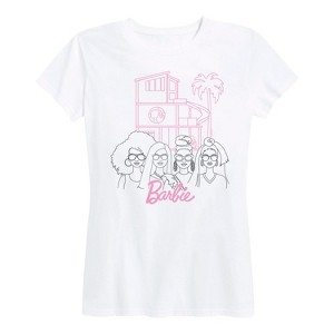 Women's - Barbie - Barbie Friends House Short Sleeve Graphic T-Shirt - 1 of 4