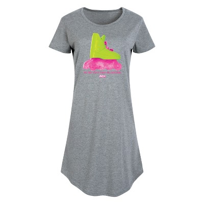 Women's - Barbie - Rollerblading Barbie the Movie Graphic T-shirt Dress