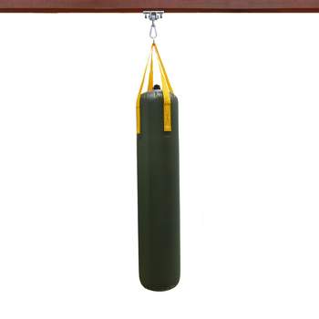 Gorilla Playsets Punching Bag - Green with Yellow Straps