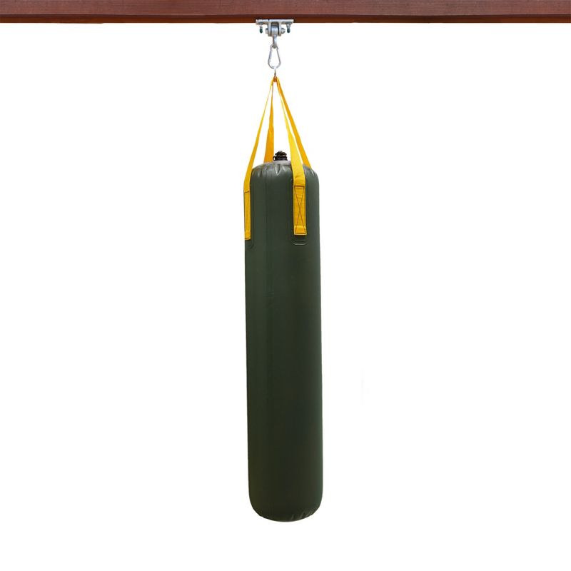 Gorilla Playsets Punching Bag - Green with Yellow Straps, 1 of 6