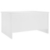 vidaXL Coffee Table White 31.5 in.x21.9 in.x16.3 in. Engineered Wood - 3 of 4